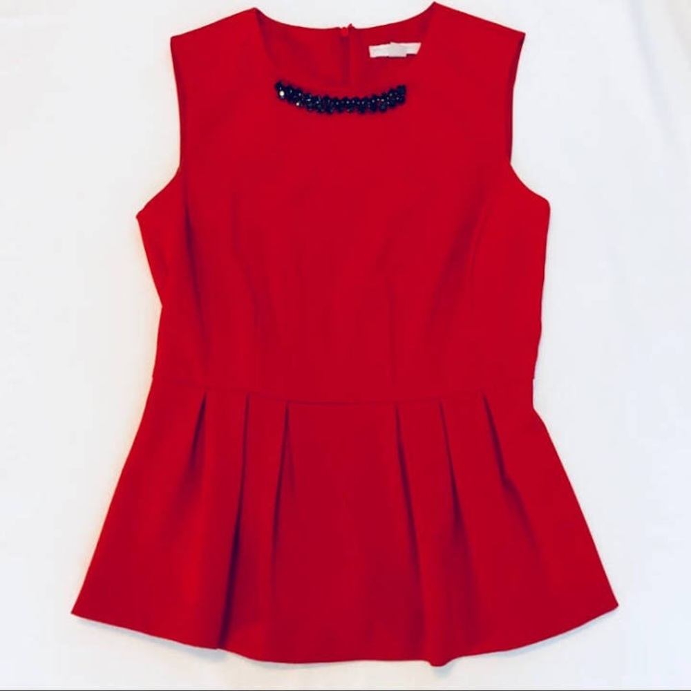 New York and Company Rhinestone Peplum |Size XS|
